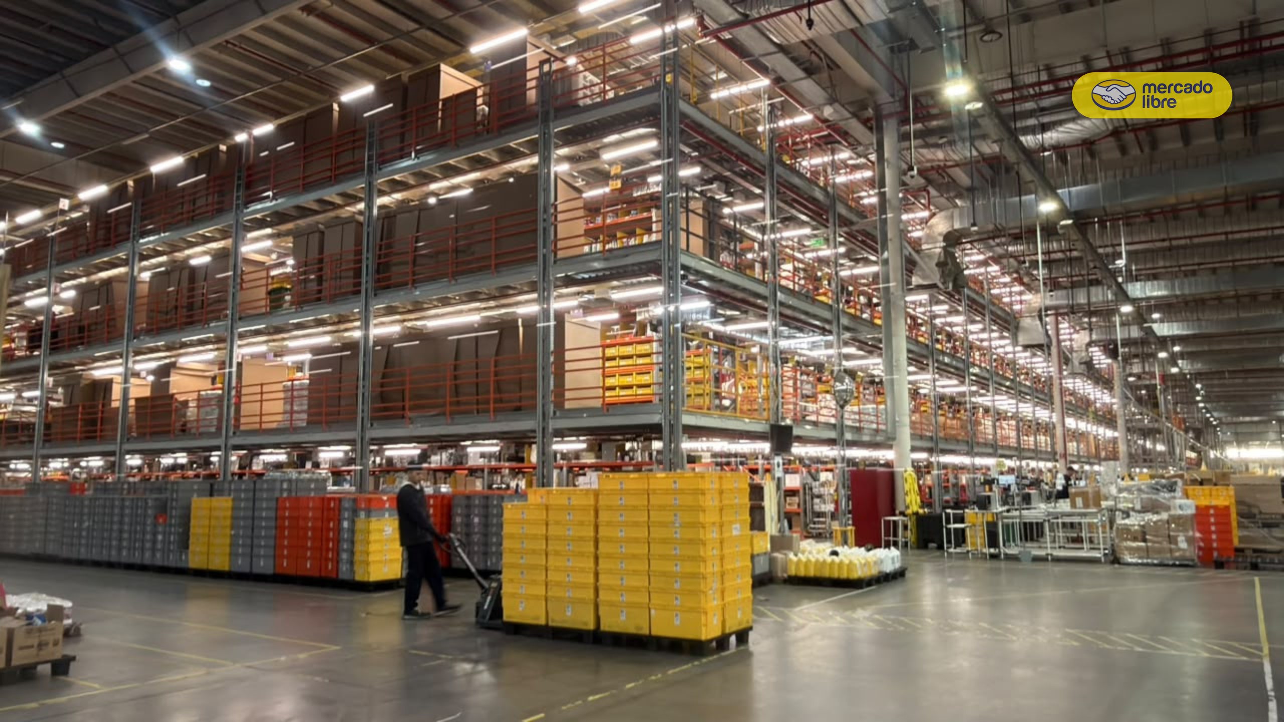 Centro logístico ARBA01 de Mercado Libre
